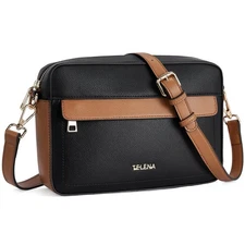 Crossbody Bags for Women Leather Crossbody Purses Shoulder Handbag with Adjus...