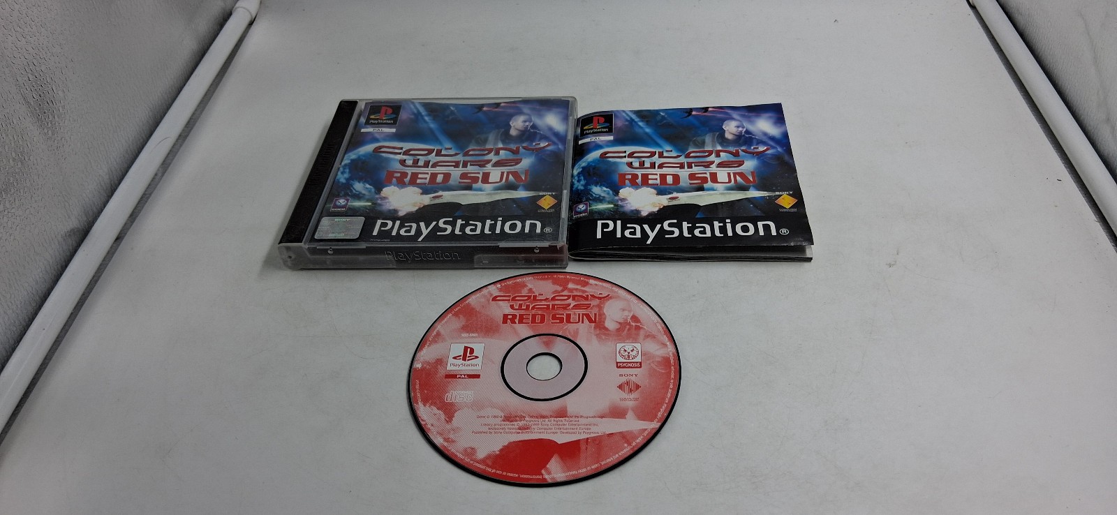 Jeu Sony Playstation 1 PS1 Colony Wars Red Sun complet