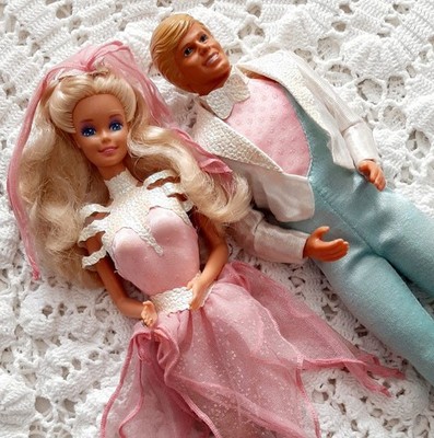 Barbie Schöne Barbie und Ken Mattel  Vintage    Konvolut Sammlung
