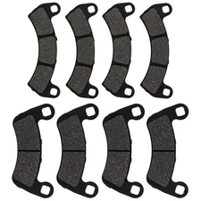 NICHE Brake Pad Set for Polaris RZR Pro XP Turbo R 2206231 2208161 Semi-Metallic