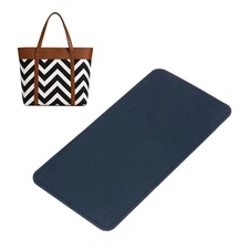 Felt Bag Base Shaper Handbag 10.63x5.51'' 3mm Thick, Dark Blue