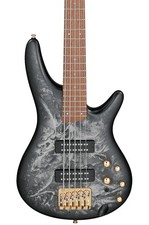 Ibanez SR305EDX 5-String Electric Bass, Jatoba Fingerboard, Black Ice Frozen