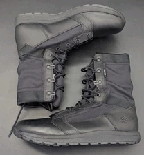 Danner Tachyon Men's 8" Leather Nylon WP Plain Toe Boots Black Size 10.5 EE
