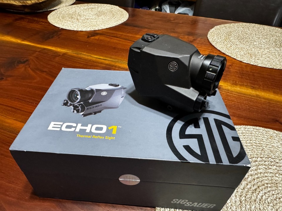 Sig Sauer ECHO 1 THERMAL REFLEX OPTIC 1-2X USED GREAT CONDITION | eBay