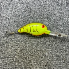 Pre-Pradco Bandit 300 Series Vintage Crankbait Lure - 344 Dark Brown 44