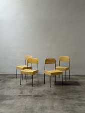 Enzo Mari Box Chair Rare Set Of 4 Castelli Chairs Italy 70s Design