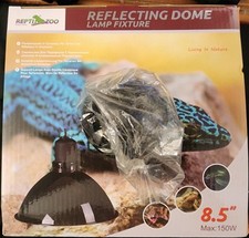 REPTI-ZOO Reflecting 8.5" DEEP Dome Lamp Fixture, 200W