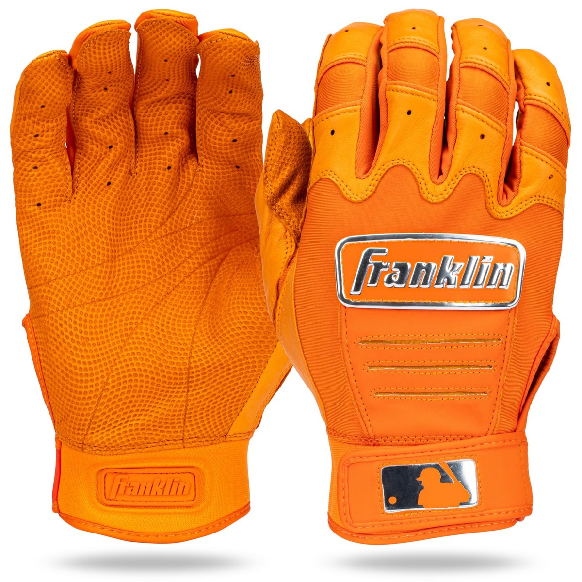 Franklin Sports Cfx Pro Mlb Batting Gloves Adult Medium Chrome