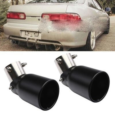 Car Exhaust Pipe Tip Rear Tail Throat Muffler For Acura Integra Coupe