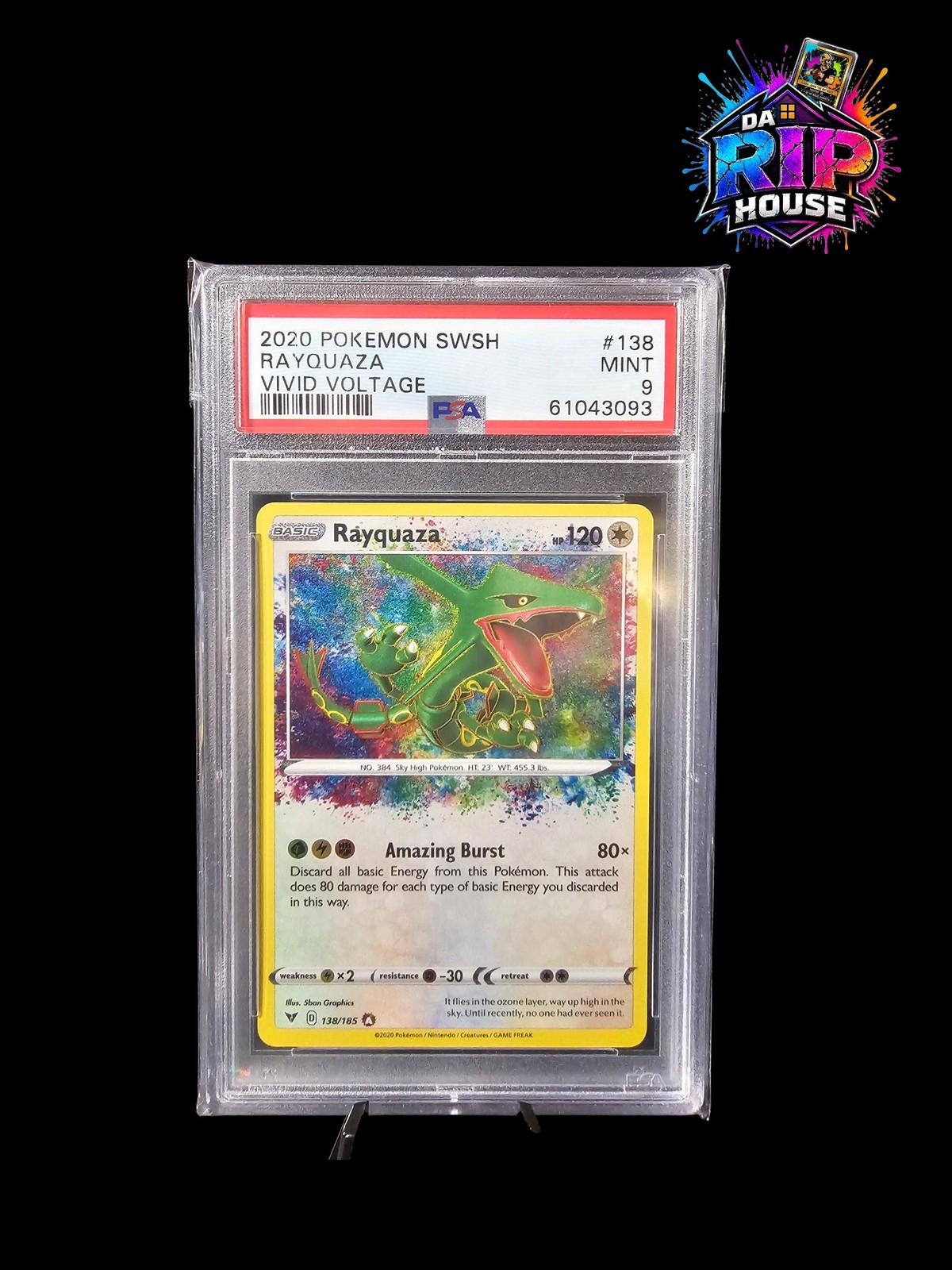 Pokemon Rayquaza front