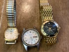 Vintage Seiko Watch Lot Morioka Tokeil SQ 2 Jewels Quartz Parts/Repair Only  #86