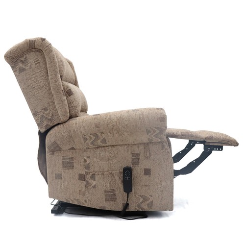 Malton Patterned Rise and Recline Armchair Electric Dual Motor - Picture 15 of 15