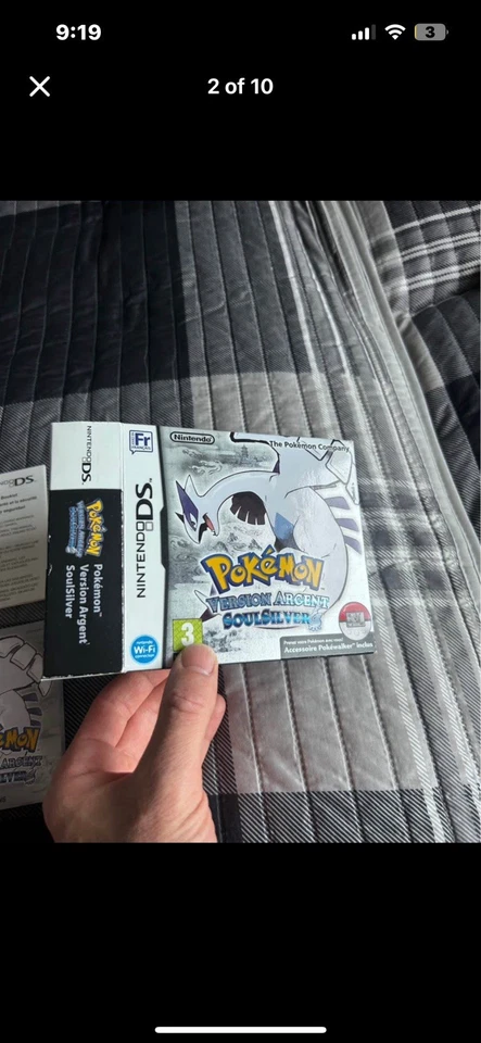 Pokemon Soul Silver (FRENCH). Big Box With Inserts, Game, Manuals, Pokewalker. - Image 2 of 4