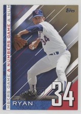 2020 Topps Update A Numbers Game Gold /50 Nolan Ryan #NG-6 HOF e8a