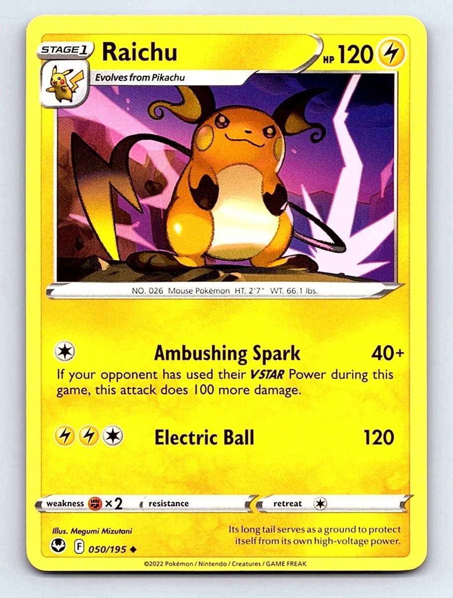Raichu Pokemon Card for sale | eBay
