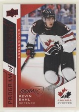 2020 Team Canada Juniors Program of Excellence Exclusives 61/165 Kevin Bahl z6b