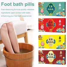 Soaking Foot Pills Ai Cao Red Flower Old Ginger Sichuan Foot Sweating - P69C