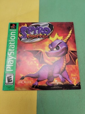 Spyro 2: Ripto's Rage! for PlayStation PS1 PSone Instructions GH
