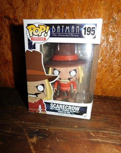 NIB Funko POP! Heroes #195 Batman The Animated Series SCARECROW DC Comics