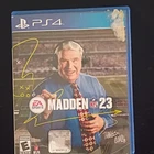 Electronic Arts Madden NFL 23 PS4 Football Sports Game E Rated w/ Case & Disc