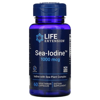Life Extension Sea Iodine 1000mcg - 60 Kapseln