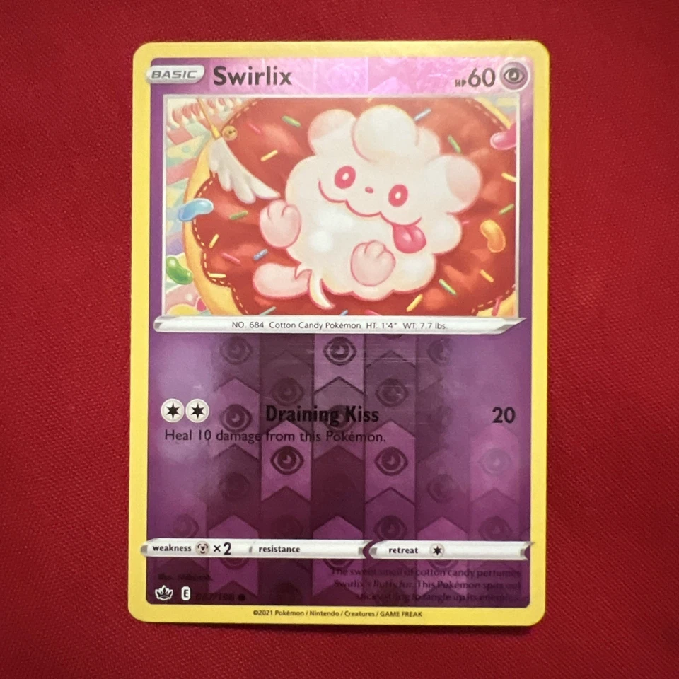 Swirlix 067/198 Swsh06: Sword & Shield - Chilling Reign Reverse Holo - Image 3 of 4