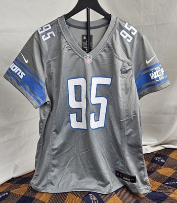 Women's Detroit Lions Romeo Okwara Nike Gray Color Rush Limited jersey Size 2XL