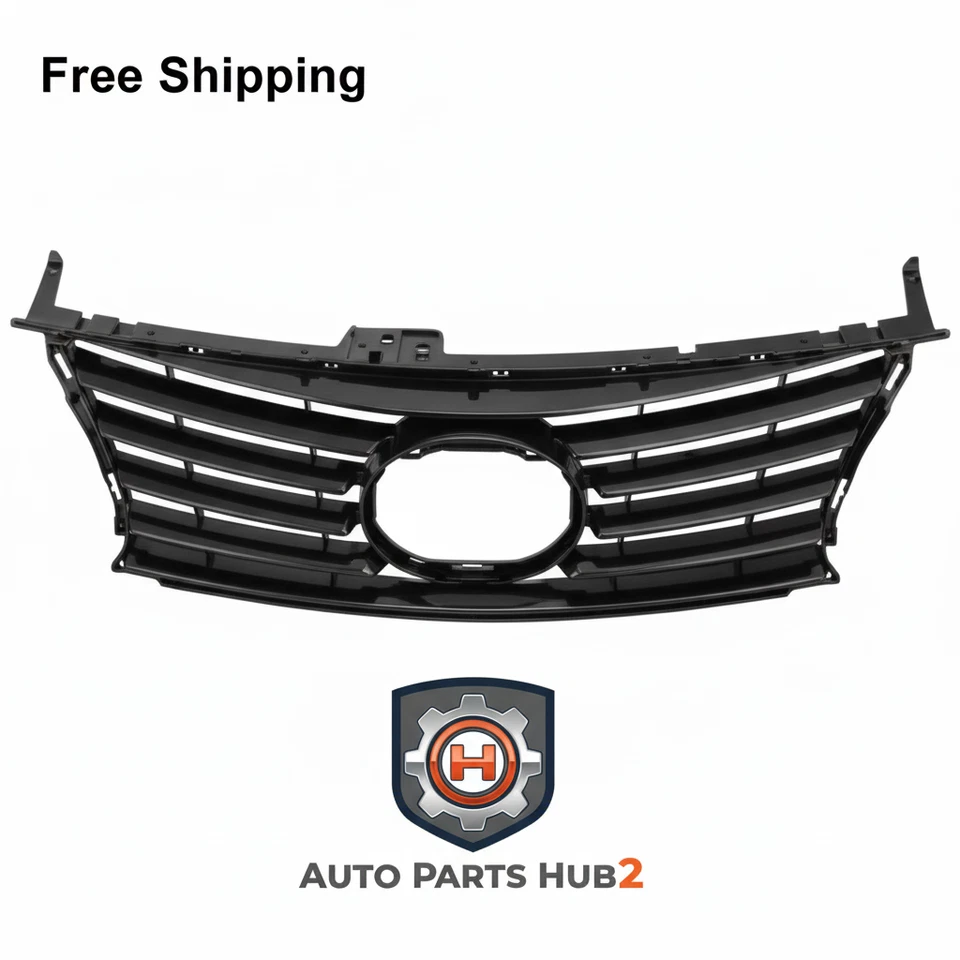 全新 FRONT UPPER GRILLE 黑色 适用于 2014 2015 2016 年 2016 LEXUS IS250 IS300 LX1200175 — 第 2/3 张图片