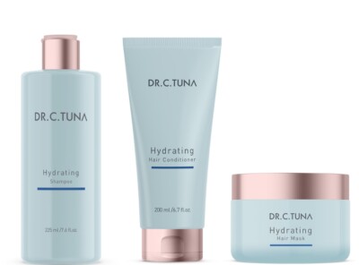Farmasi Dr. C. Tuna Hydrating Hair Care Bundle Shampoo, Conditioner, Mask NIB
