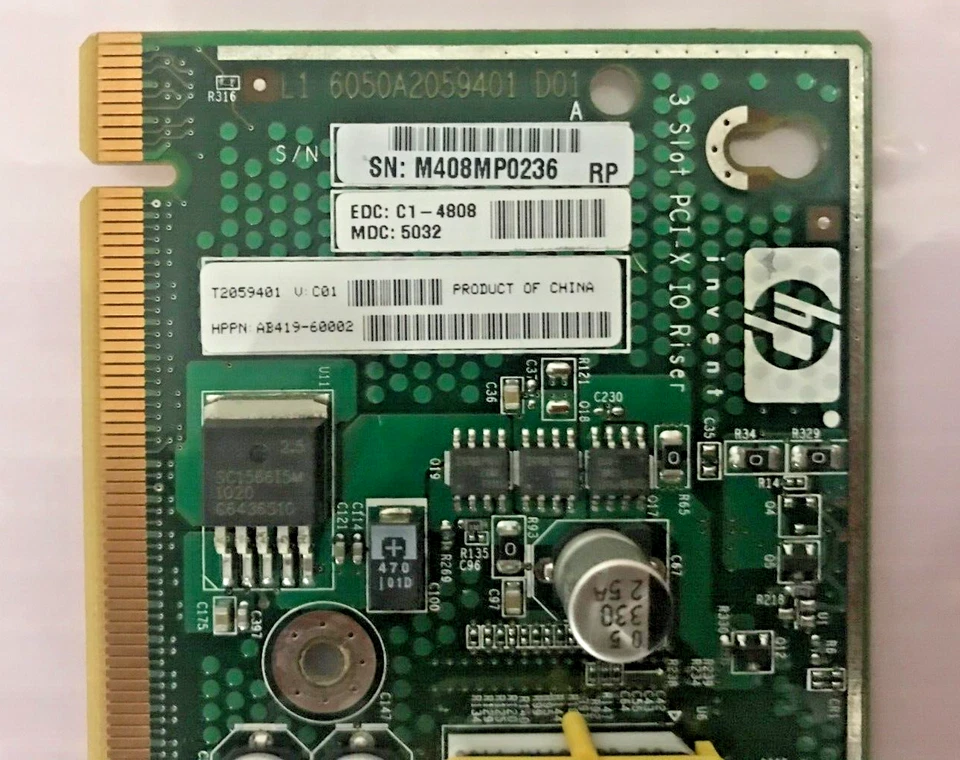 Controlador SAS de 4 puertos LSI Logic SAS3041X-R PCI-x 03-01084-03D Foto 2 de 3