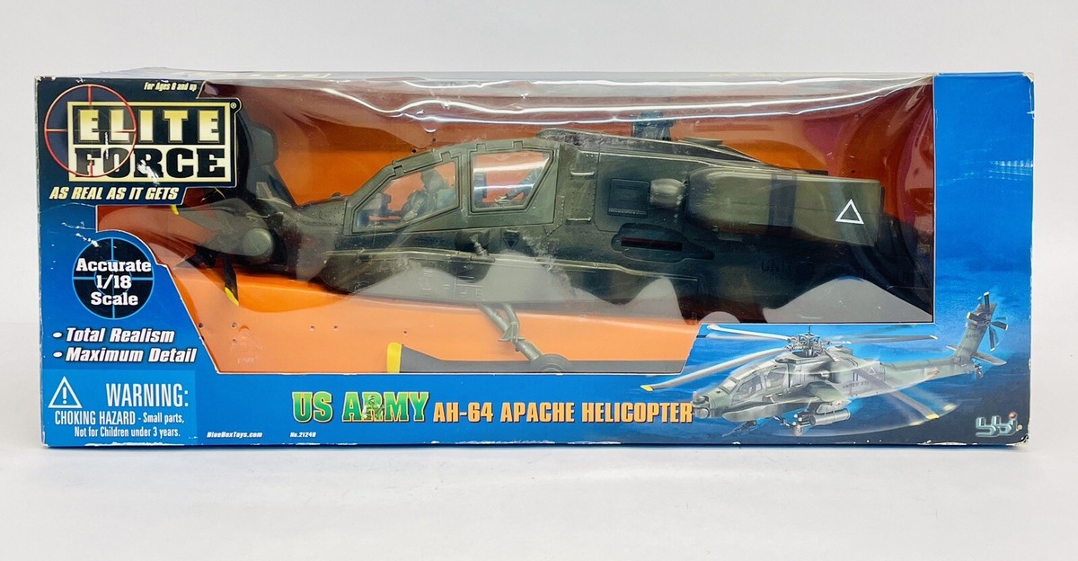 BBI Elite Force 1:18 U.S. Army AH-64 Apache Helicopter BBI Elite Force 1:18 U.S. Army AH-64 Apache Helicopter