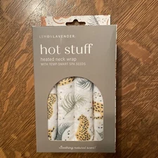 Hot Stuff  Lemon-Lavender Heated Neck Wraps NEW