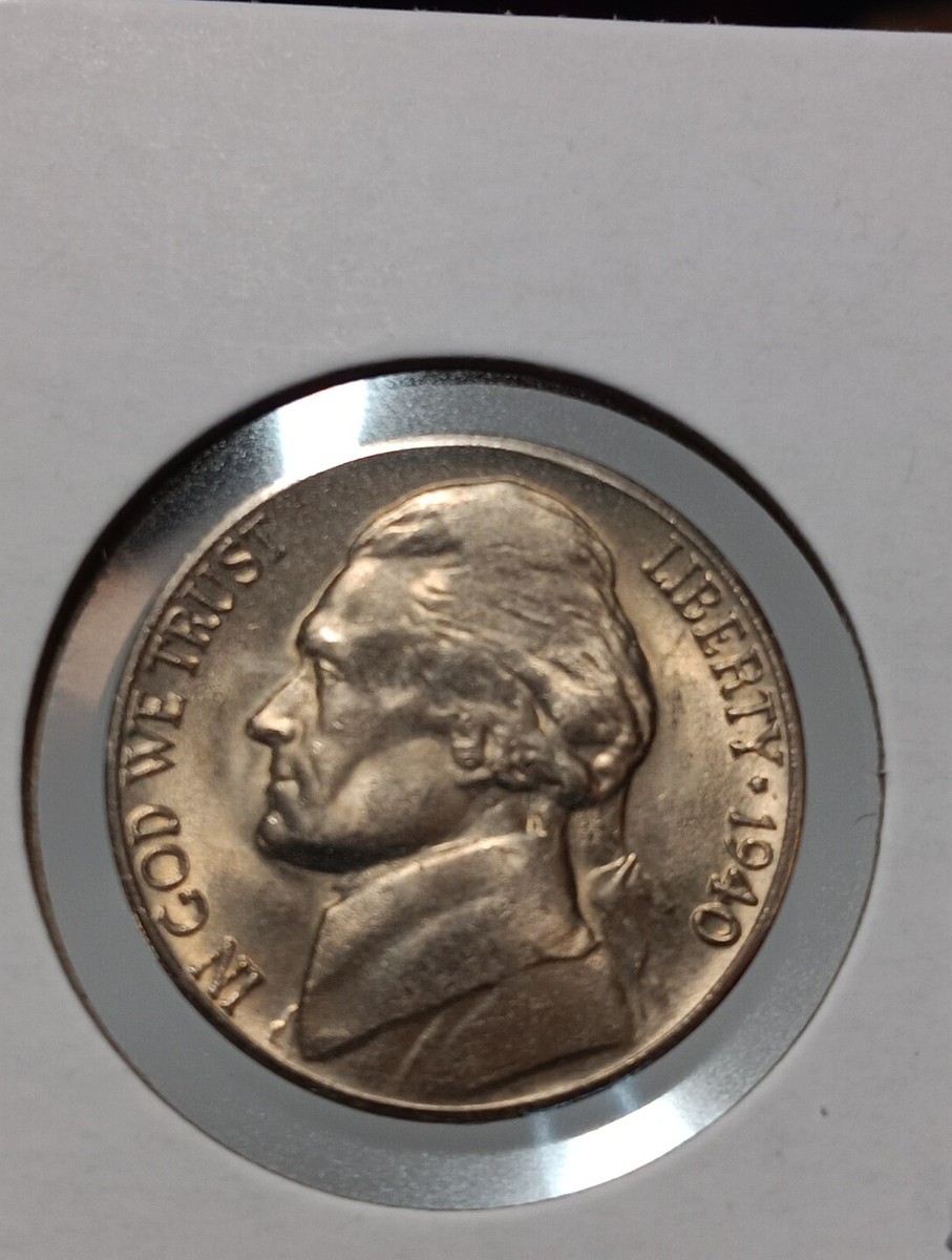 1940-D Jefferson Nickel Full Steps CHOICE BU J/72 | eBay