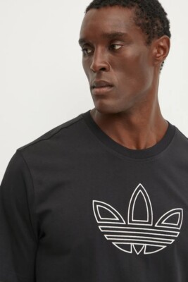 adidas Originals Men's Outlined Trefoil Short Sleeve Tee IY4882 | eBay