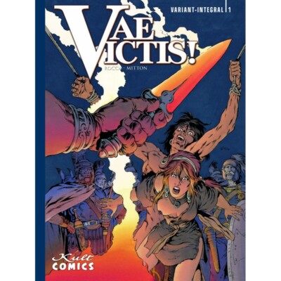 VAE VICTIS GESAMTAUSGABE VZA 1+2+3+4+5 MITTON lim.99 + signed Artprint + Schuber