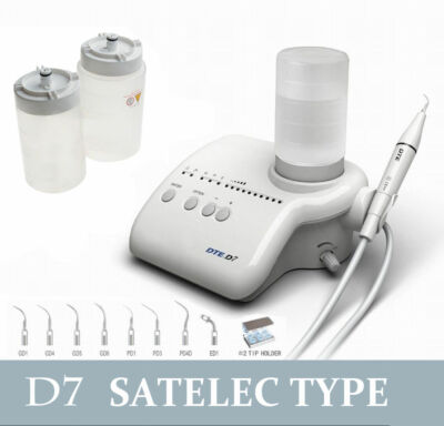 #ad Original Woodpecker DTE D7 Dental Ultrasonic Scaler Piezo 2 Bottles 8 Tips $225.00
