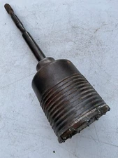 Tru-cut 4"-inch carbide tipped splined shank concrete core drill bit Made In USA