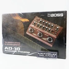 Boss AD-10 Acoustic Preamp Processor Effects Pedal Japan NEW