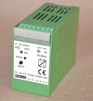 Phoenix Contact EG 45-PS-230AC/24DC/250 Power-Supply 2940618 Netzteil 