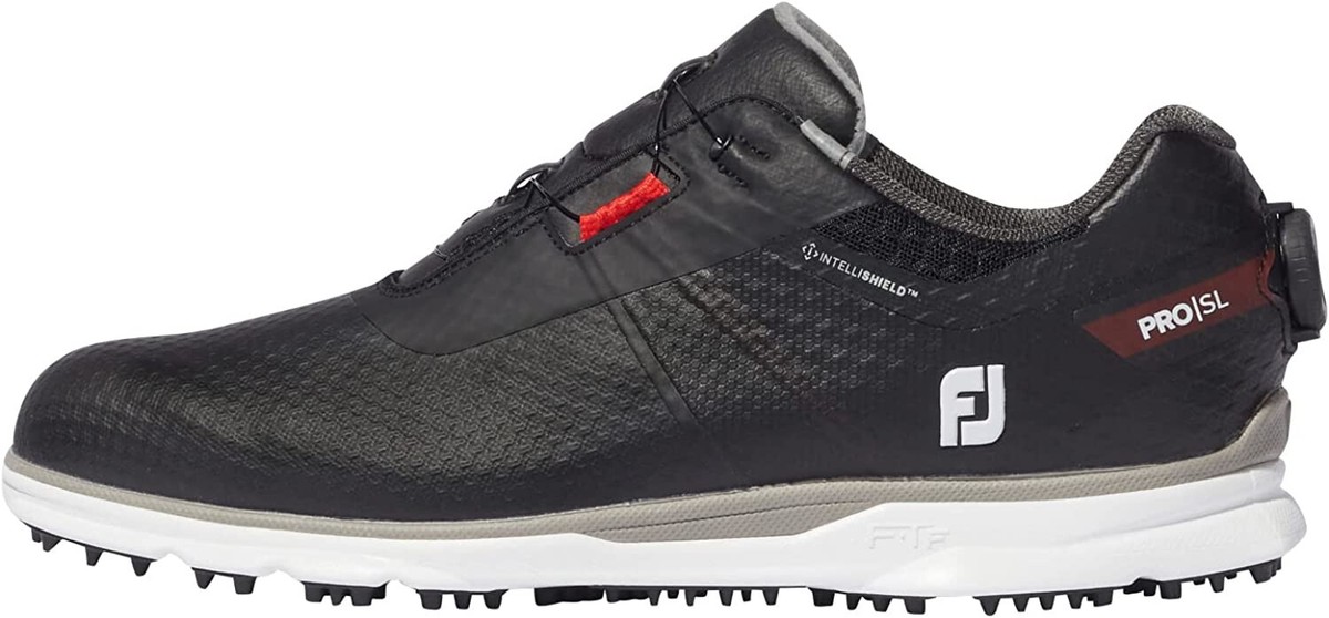 FootJoy Golf Men's Shoes PRO/SL SPORT BOA WIDE 53339 Black Red US8