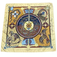 Hermes Carre 90 Australian Dream Silk Scarf