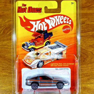 Hot Wheels The Hot Ones '80s Corvette Gunmetal Flake Ultra Hots UH