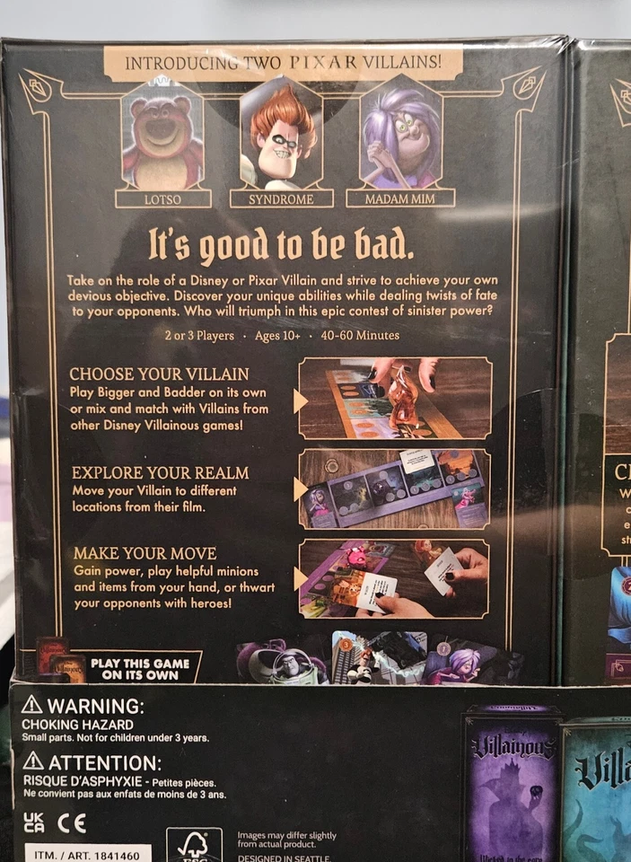 Paquete de Juego Villano con Tarjeta Promocional Exclusiva Lorcana Foil NUEVO (DISNEY) Foto 4 de 4