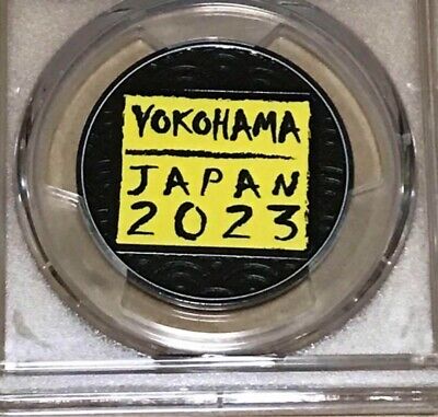 PSA 9 Pikachu Coin WCS 2023 Pokémon Yokohama Commemorative PSA 9 Pikachu Coin WCS 2023 Pokémon Yokohama Commemorative