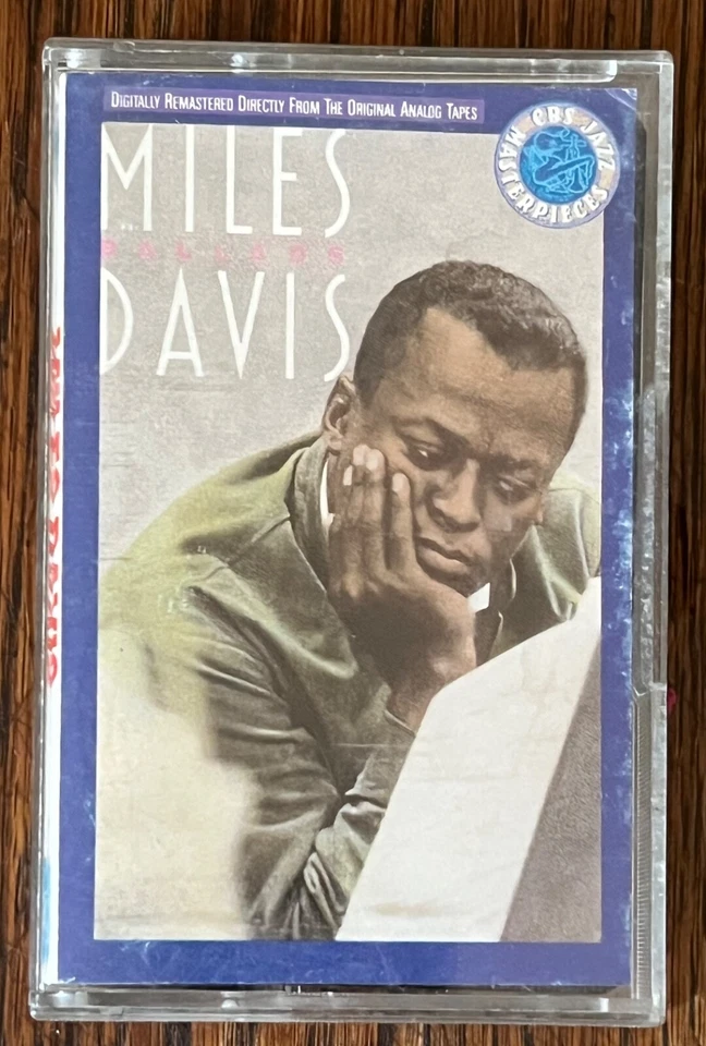 MILES DAVIS Ballads AUDIO CASSETTE TAPE Chrome Remastered CBS HOLLAND 1988 RARE - Image 3 of 4