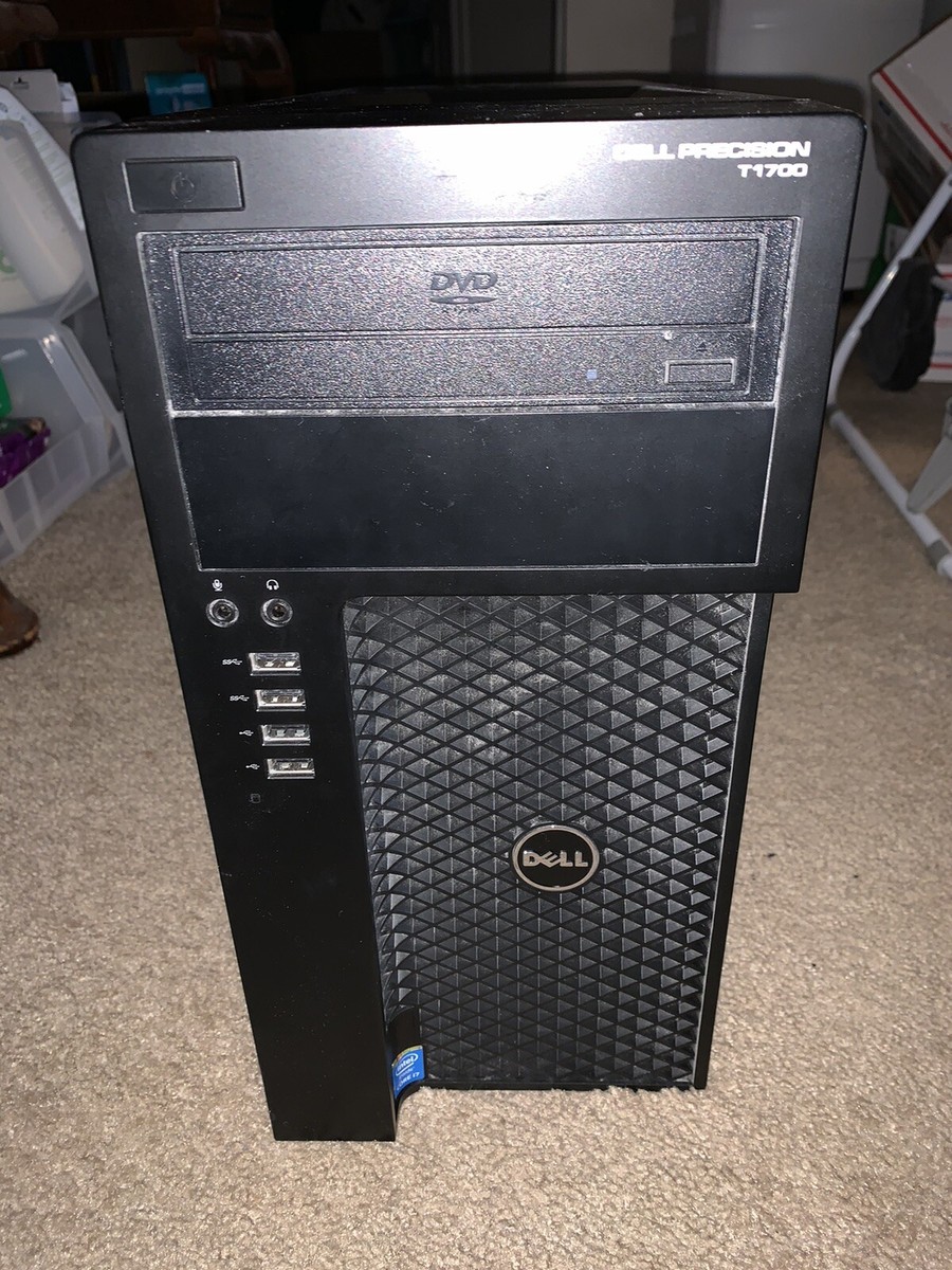 Dell Precision T1700 Desktop Win10 Pro Core i7-4790 @ 3.60 16GB