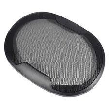 2x 6"x9" 6x9 inch Speaker Cover Metal Mesh Grille Protection Decorative Circle 2