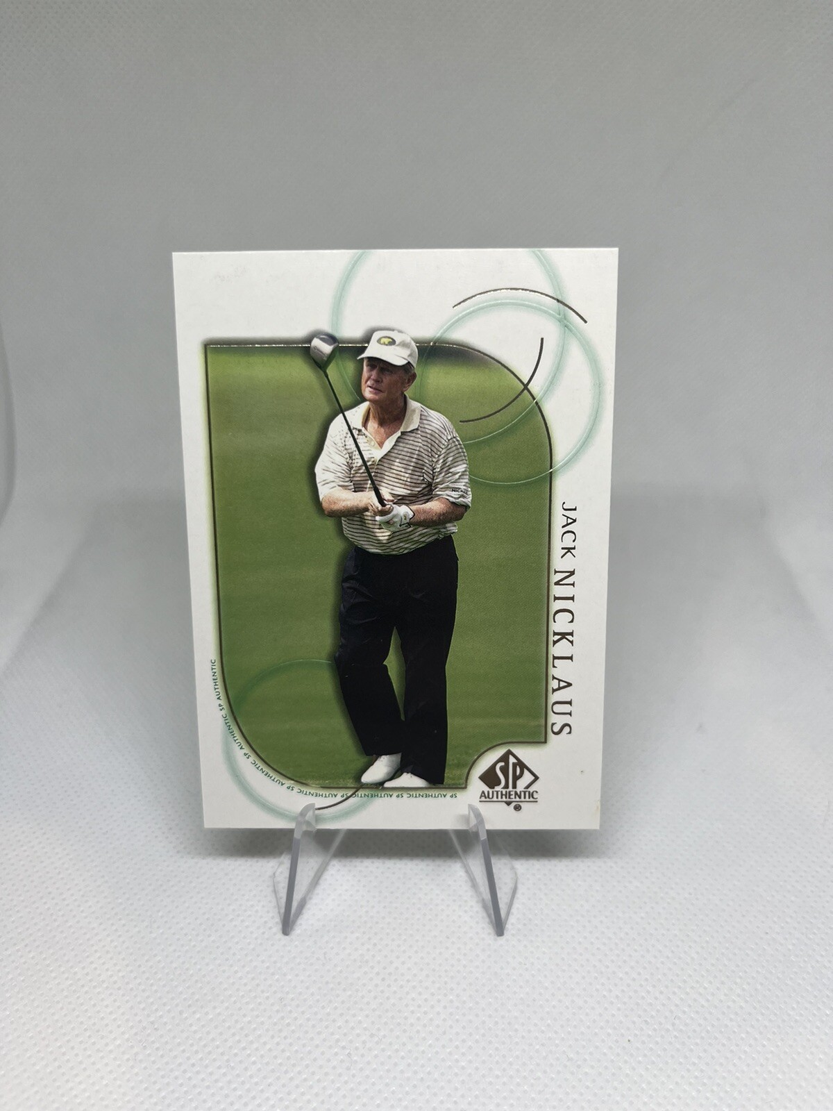 2001 SP Authentic - #41 Jack Nicklaus.