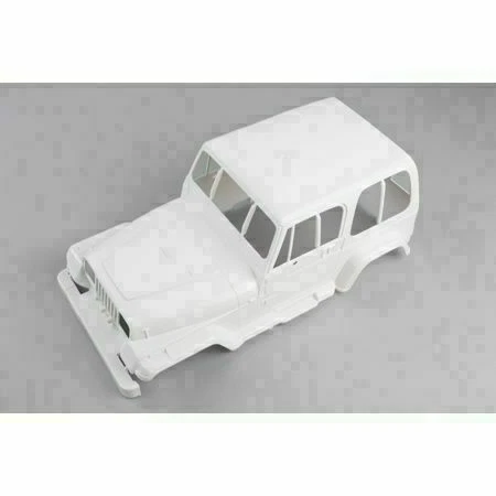 Tamiya White Rc Cuerpo de autos, camiones y motocicletas piezas e interior para Universal