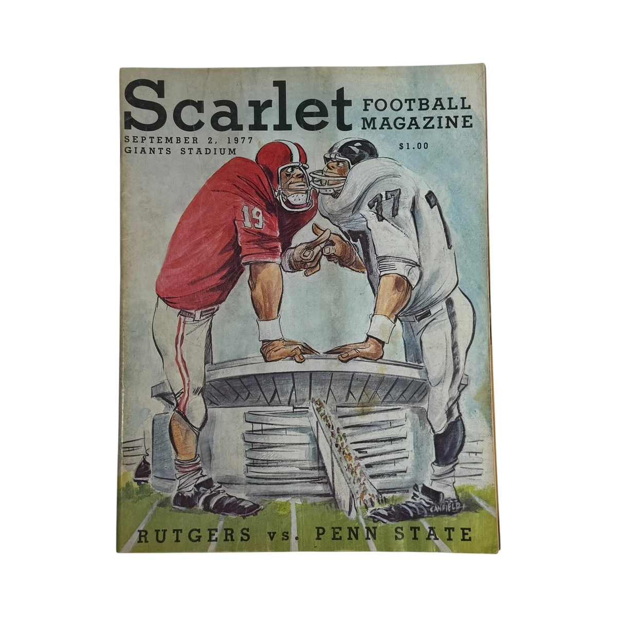 Rutgers Scarlet Knights Vintage NCAA Programs for sale | eBay